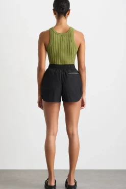 Hydra Racer Knit Ribbed Top