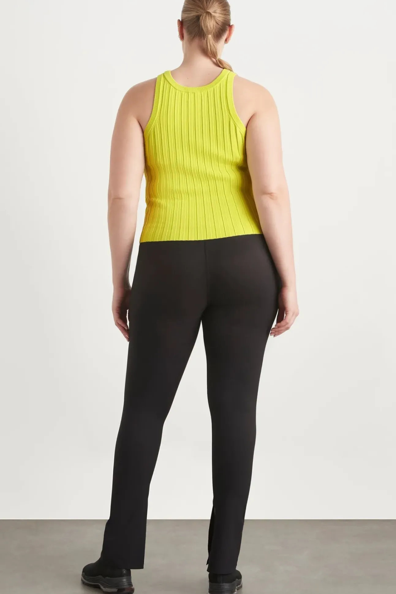 Hydra Racer Knit Ribbed Top