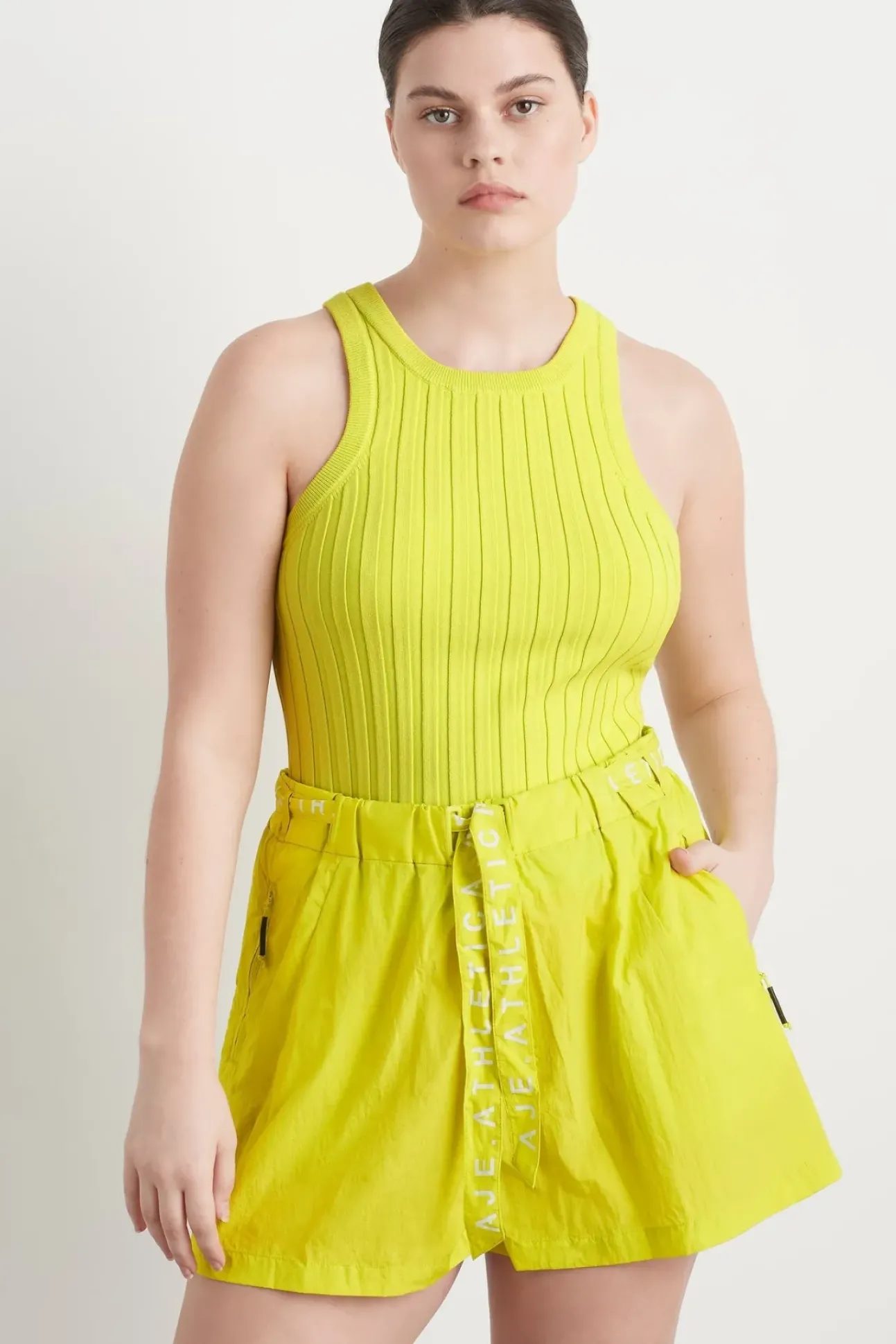 Hydra Racer Knit Ribbed Top