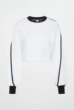 Interlock Crop Sweater 413