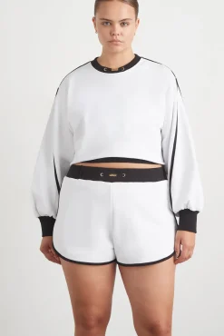 Interlock Crop Sweater 413