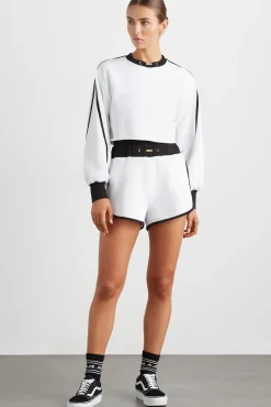 Interlock Crop Sweater 413