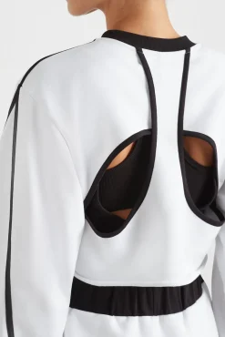 Interlock Crop Sweater 413