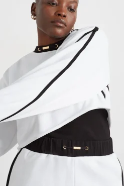 Interlock Crop Sweater 413