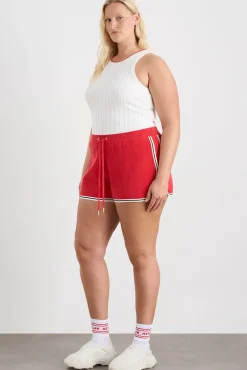 Knit Contrast Shorts 603