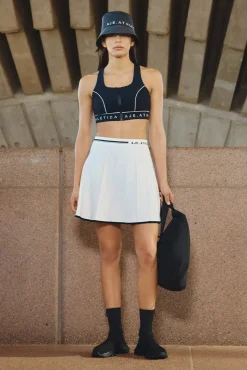 Knit Pleated Skirt 628