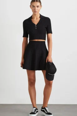 Knitted Mini Skirt 628