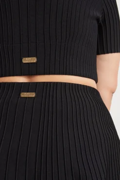 Knitted Mini Skirt 628