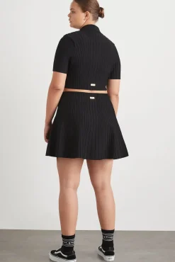 Knitted Mini Skirt 628