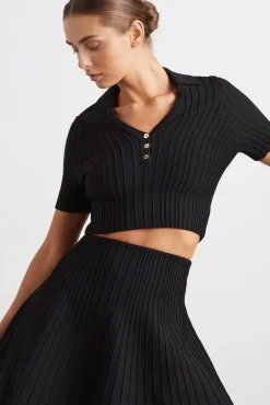 Knitted Mini Skirt 628