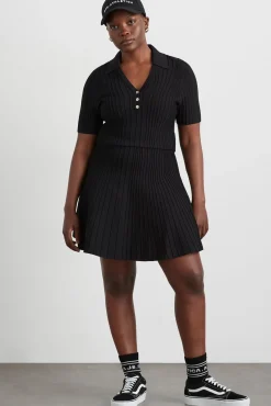 Knitted Mini Skirt 628