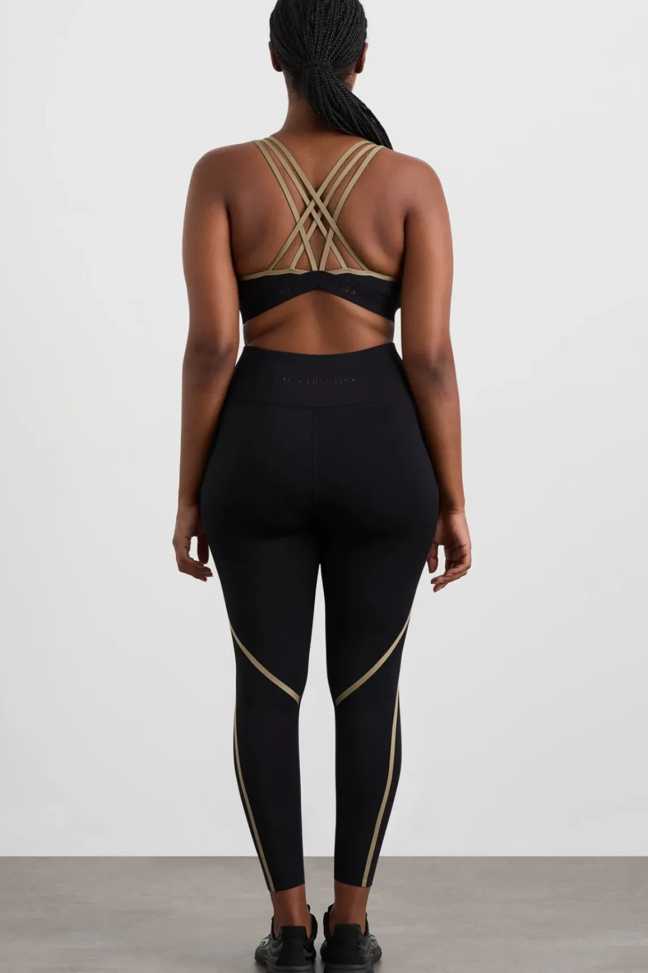 Lattice Logo Strap Bra 360