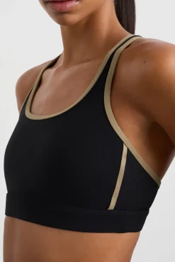 Lattice Logo Strap Bra 360