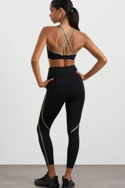 Lattice Logo Strap Bra 360