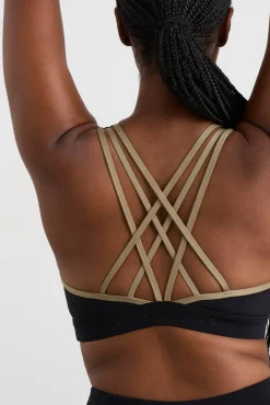 Lattice Logo Strap Bra 360