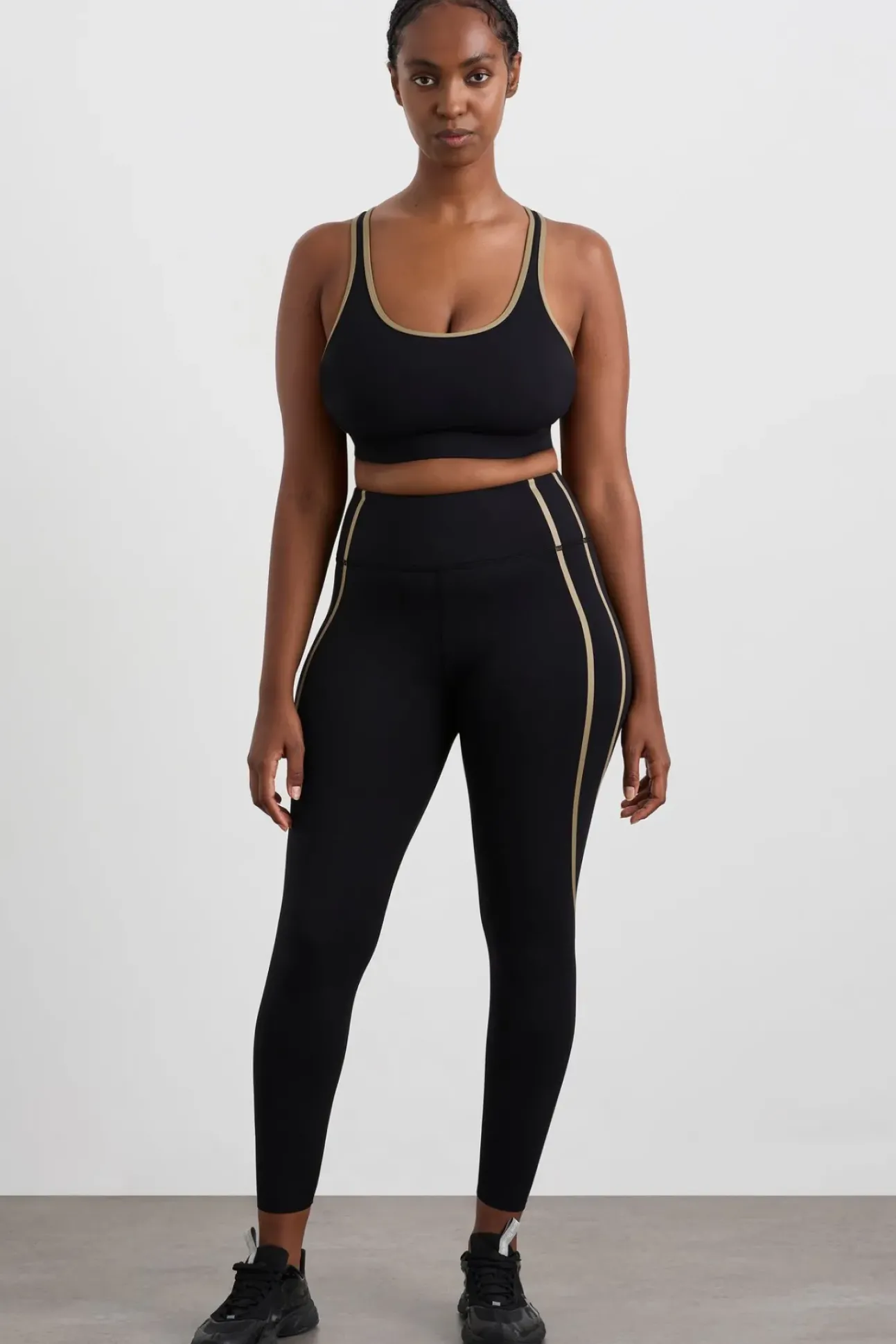 Lattice Logo Strap Bra 360