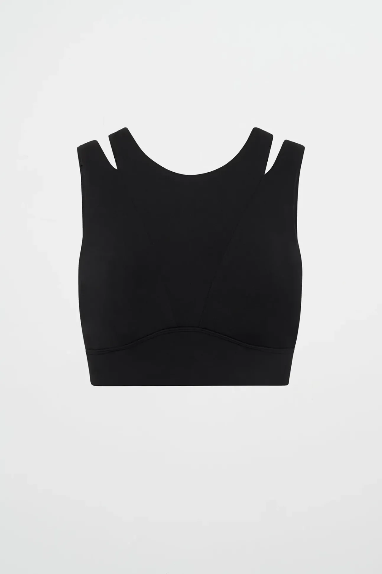 Layered Cut Out Sports Bra 385