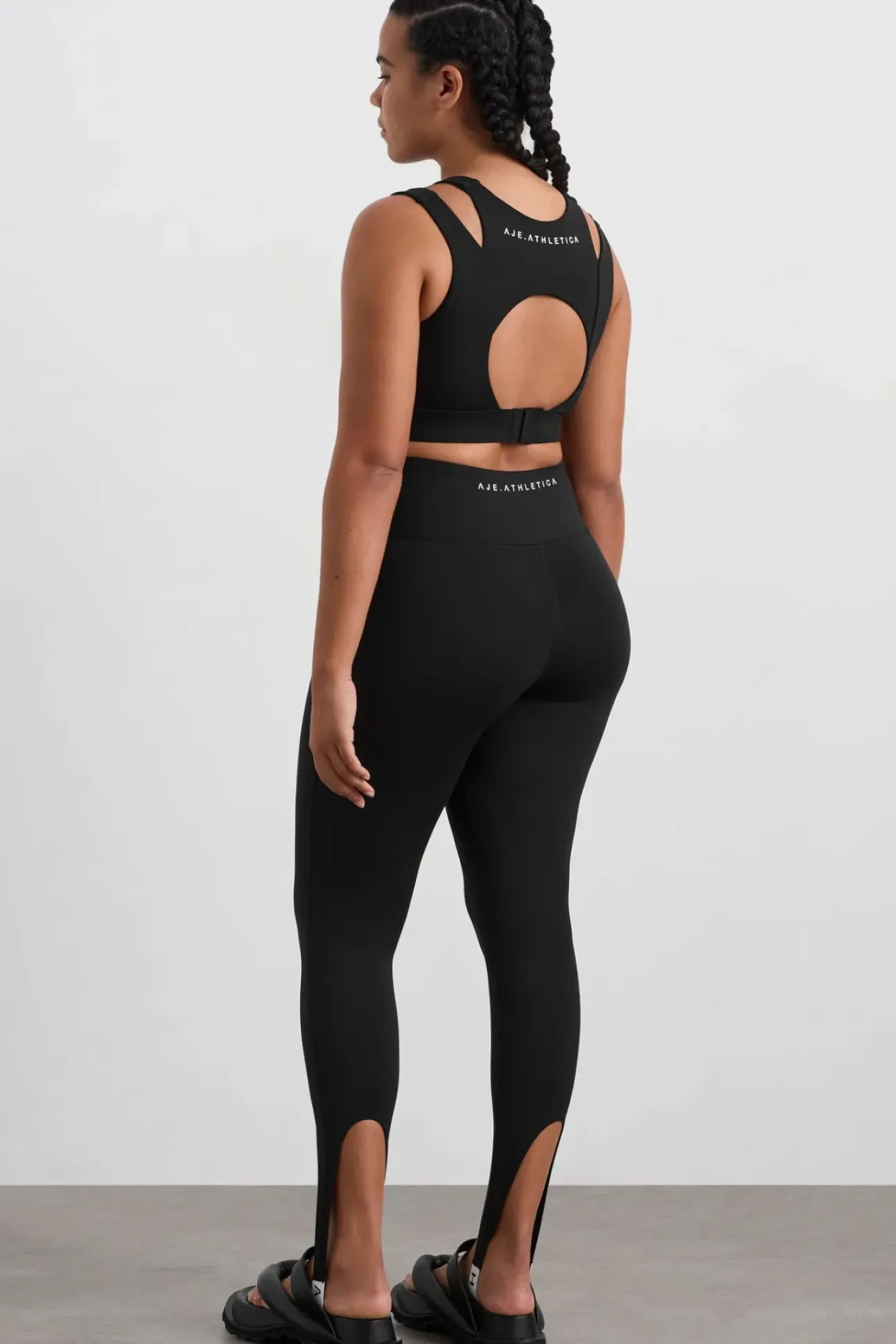 Layered Cut Out Sports Bra 385