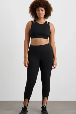 Layered Cut Out Sports Bra 385