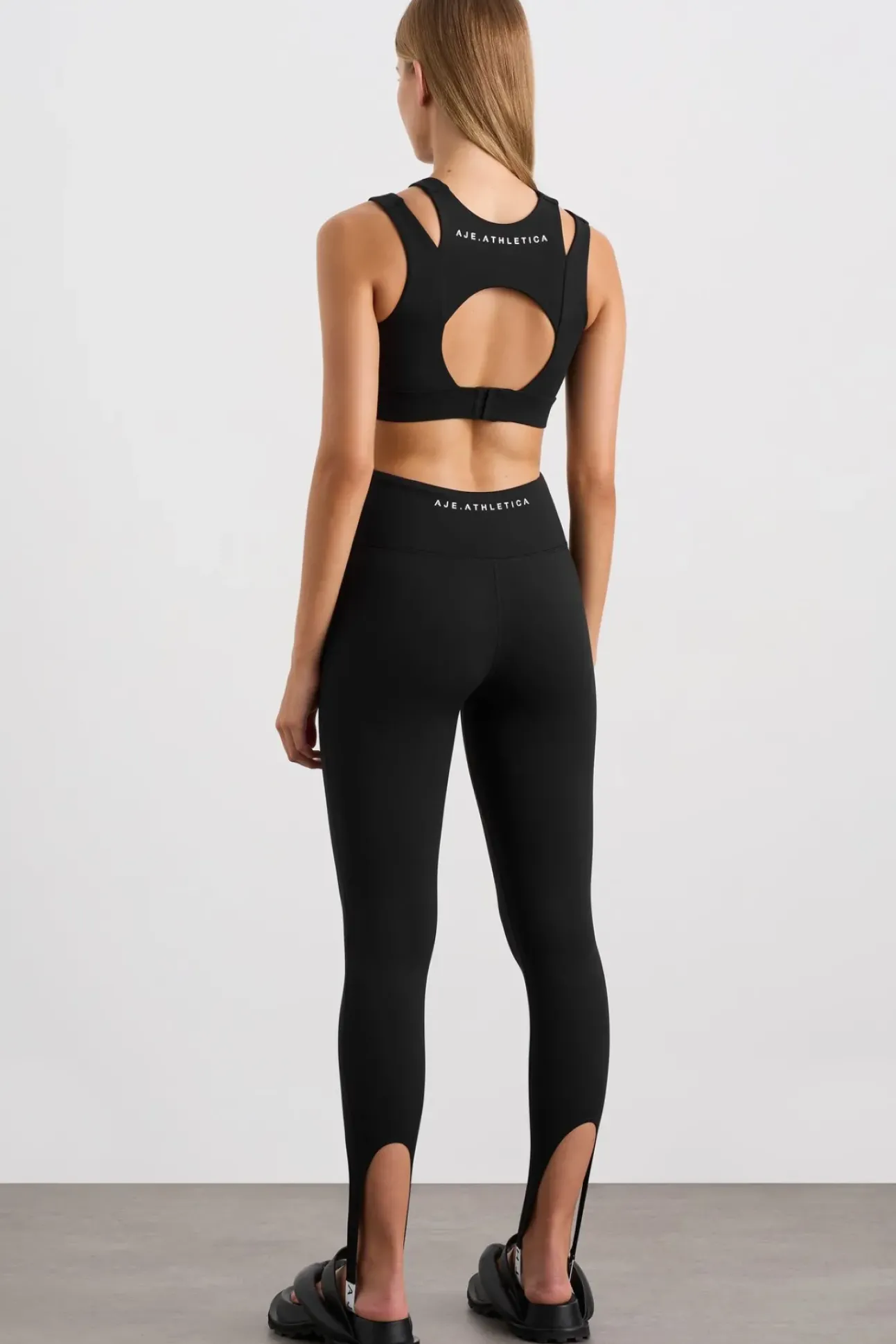 Layered Cut Out Sports Bra 385