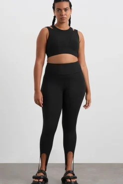 Layered Cut Out Sports Bra 385