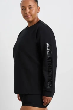 Light Weight Logo Crew Jumper 127