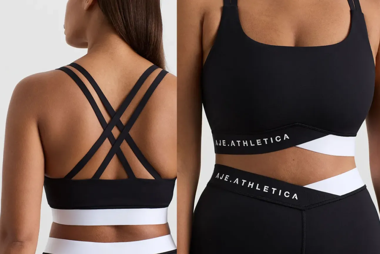 Logo Elastic Sports Bra 323