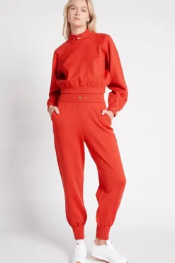 Logo Knit Trackpants 505