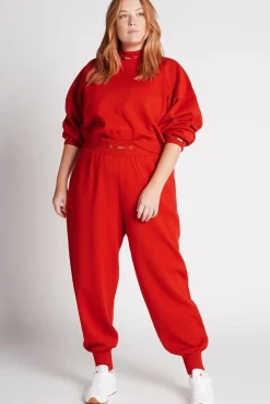 Logo Knit Trackpants 505