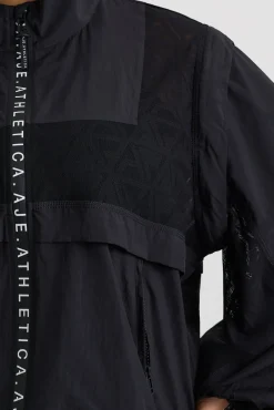 Logo Mesh Jacket 757