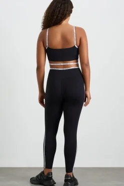 Logo Tape Crossover Bra 393