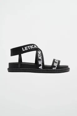 Logo Tape Platform Sandal 940