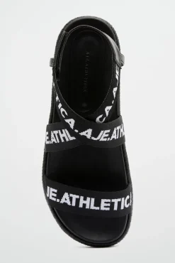 Logo Tape Platform Sandal 940