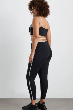 Logo Tape Seam Ankle Length Legging 203