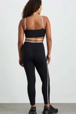 Logo Tape Seam Ankle Length Legging 203