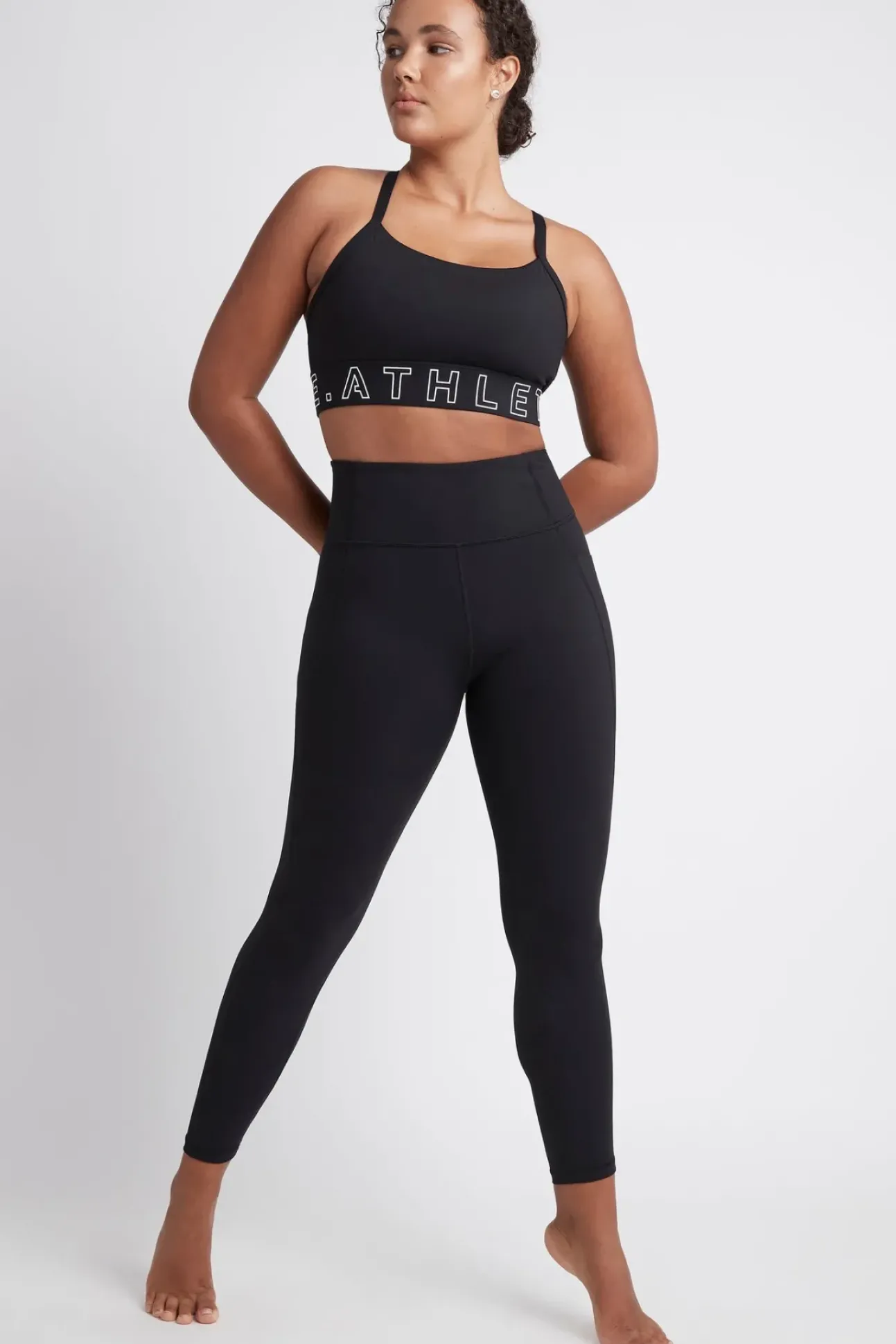 Logotape Adjustable Strap Sports Bra 307