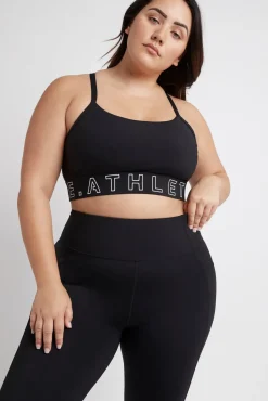 Logotape Adjustable Strap Sports Bra 307