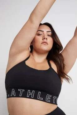 Logotape Adjustable Strap Sports Bra 307