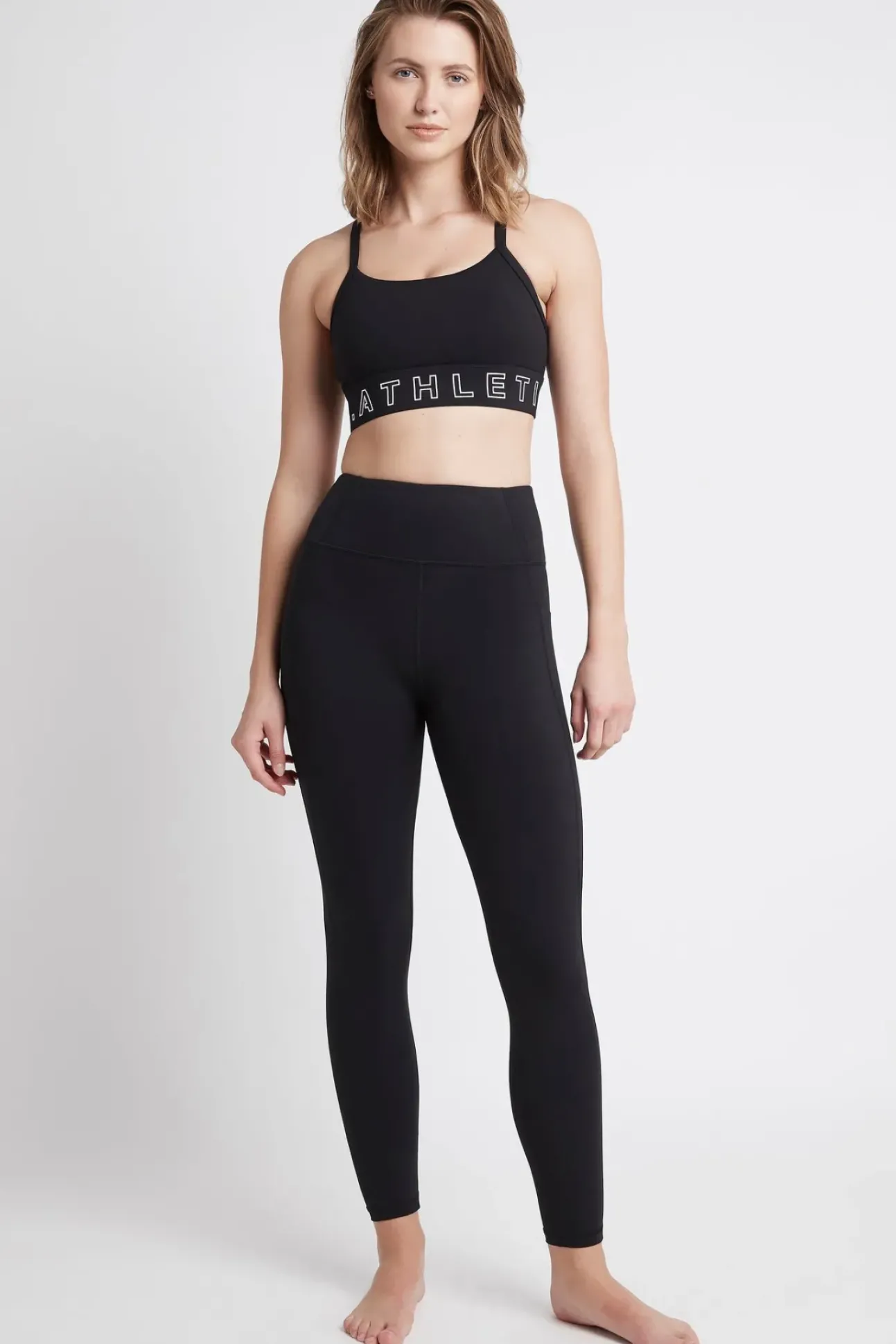 Logotape Adjustable Strap Sports Bra 307