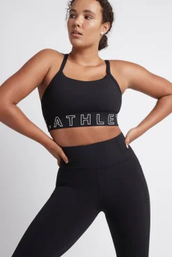 Logotape Adjustable Strap Sports Bra 307