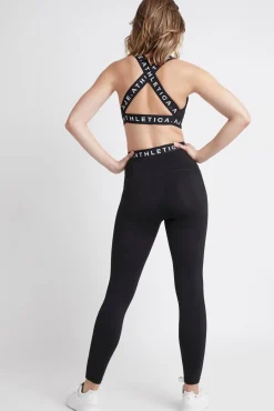 Logotape Laser Cut Full Length Legging 208