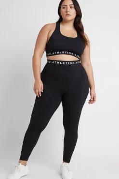 Logotape Laser Cut Full Length Legging 208