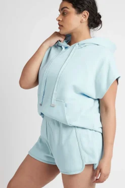 Logotape Short Sleeve Hoodie 403