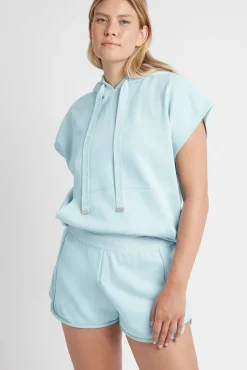 Logotape Short Sleeve Hoodie 403