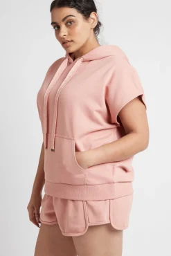 Logotape Short Sleeve Hoodie 403