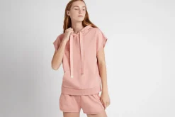 Logotape Short Sleeve Hoodie 403