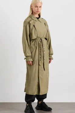 Longline Belted Trench 703