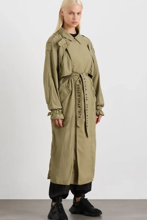 Longline Belted Trench 703