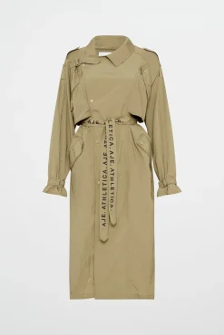 Longline Belted Trench 703