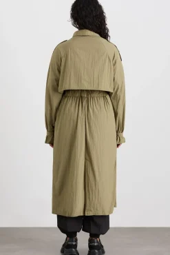 Longline Belted Trench 703